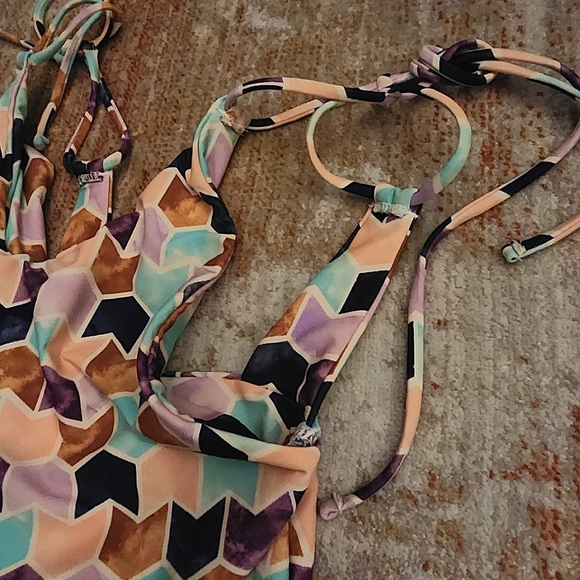 Tori Praver Swimwear Seafoam for Urban Outfitters in Geometric Print - Picture 7 of 15